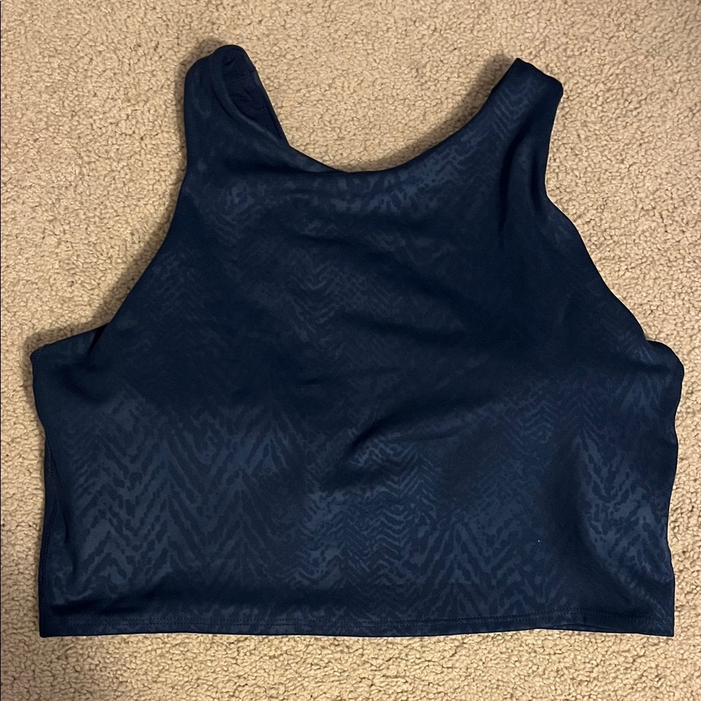 Athleta Deep Blue Sports Bra